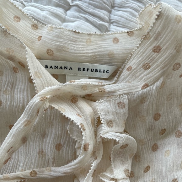 Beige sheer blouse - Picture 3 of 4